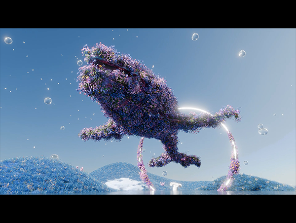 第 1 回アイオン・デジタルアート賞 入賞作品 「Drifting in a Dream」